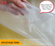 Màng Nhựa Pvc Mắt Lưới Nhỏ Màu Trắng.png